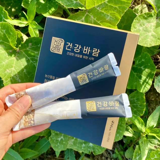 [2025추석] (건강바람) 스틱혼합잡곡 5곡 (귀리쌀, 검정찰보리, 일반현미, 찹쌀현미, 찹쌀)750g(30g*25개입)11625