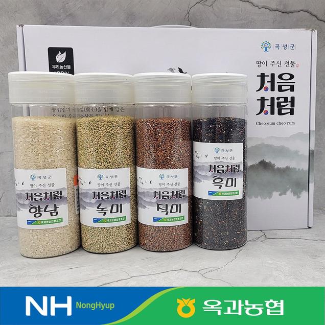 [2025추석] (남도사랑) 옥과농협 4색향미 잡곡세트 800g×4 (향미, 흑미, 녹미, 적미)11628