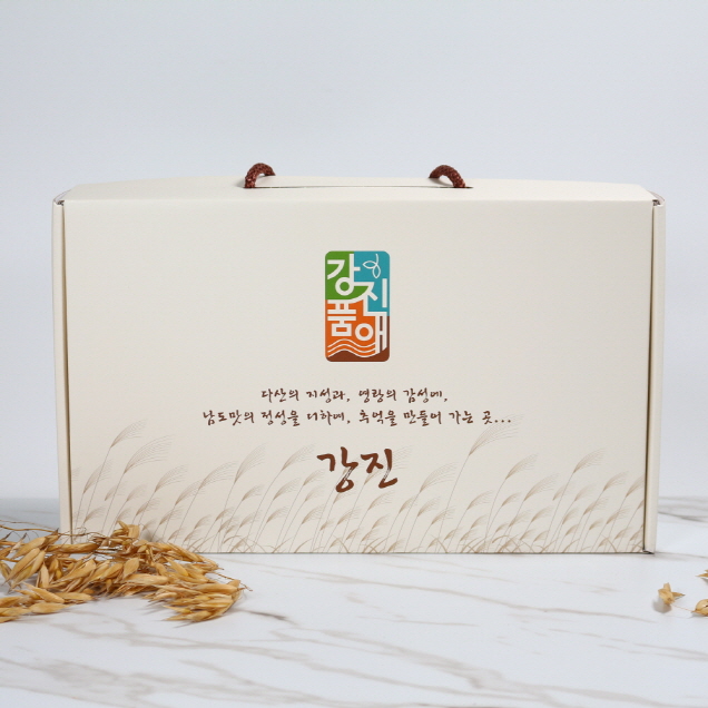 [2025추석](오트릿) 강진차 2종 선물세트(영랑차1통, 갈대차 1통, 고급내열유리잔 1개)11949
