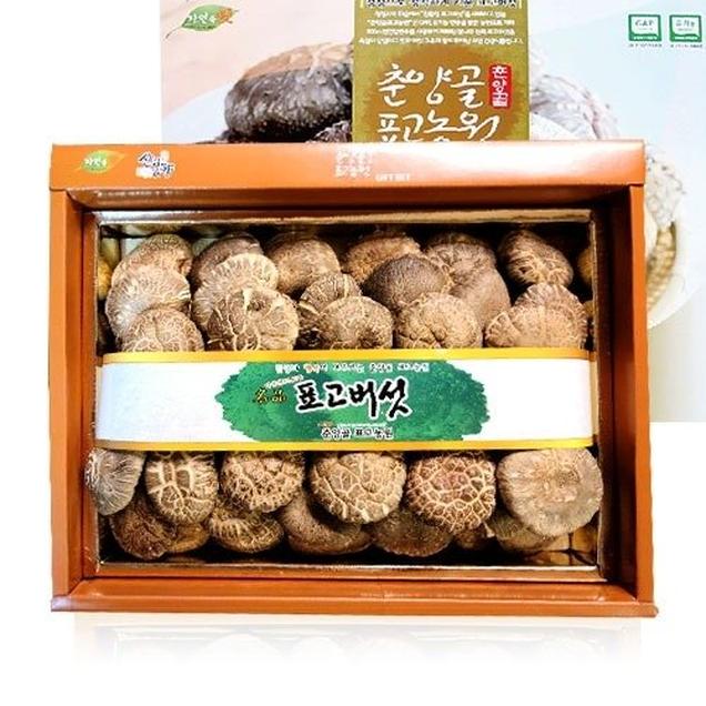 [2025추석] (춘양골자연애표고농원) 춘양골 원목표고버섯 동고 선물세트 (동고 450g)12015