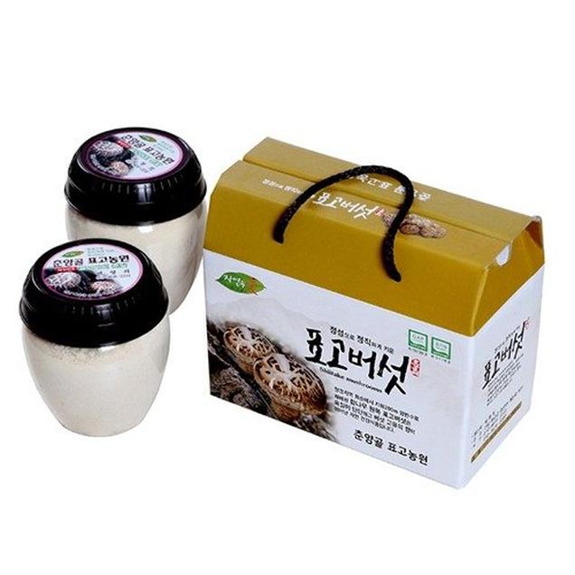 [2025추석] (춘양골자연애표고농원) 동고 130g x 2 + 슬라이스 130g (표고분말 200g x 2개)12042