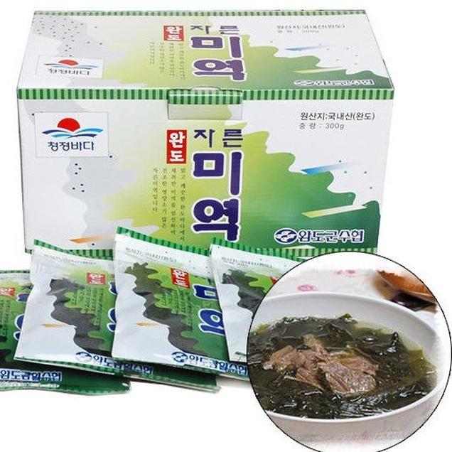 [2025추석] (대한노인회 완도군지회) 완도자른미역1박스 (10봉지/200g)12055