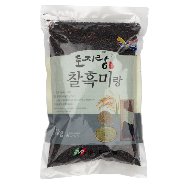 (나무컴퍼니) 토지랑 햇곡 국산 찰흑미 1kg13161