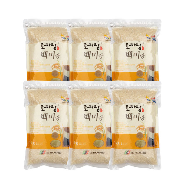 (나무컴퍼니) 토지랑 햇곡 국산 백미 6kg13674