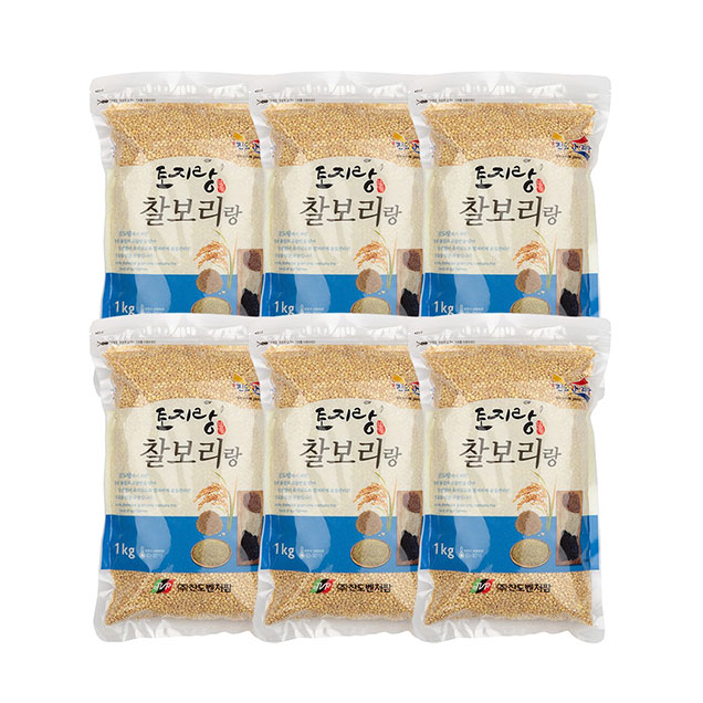 (나무컴퍼니) 토지랑 햇곡 국산 찰보리 6kg13677