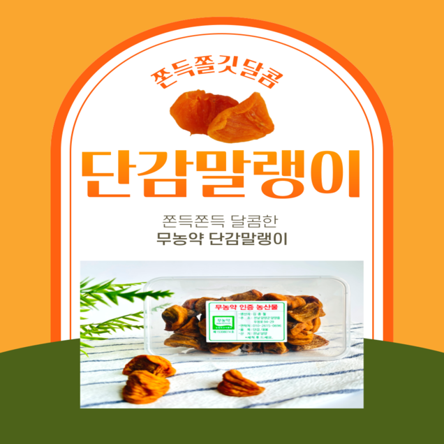 (담양농협) 친환경 단감말랭이 500G13688
