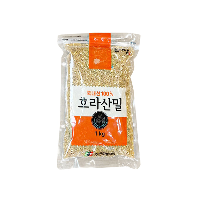 (나무컴퍼니) 토지랑 햇곡 국산 호라산밀 1kg