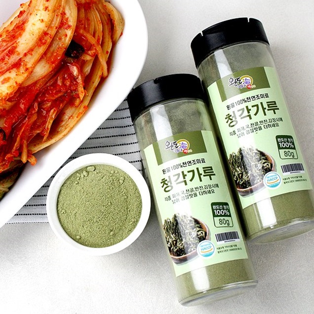 [25김장대전] 하나물산 완도산 무첨가 청각가루80g 김장강추 2+1개14127