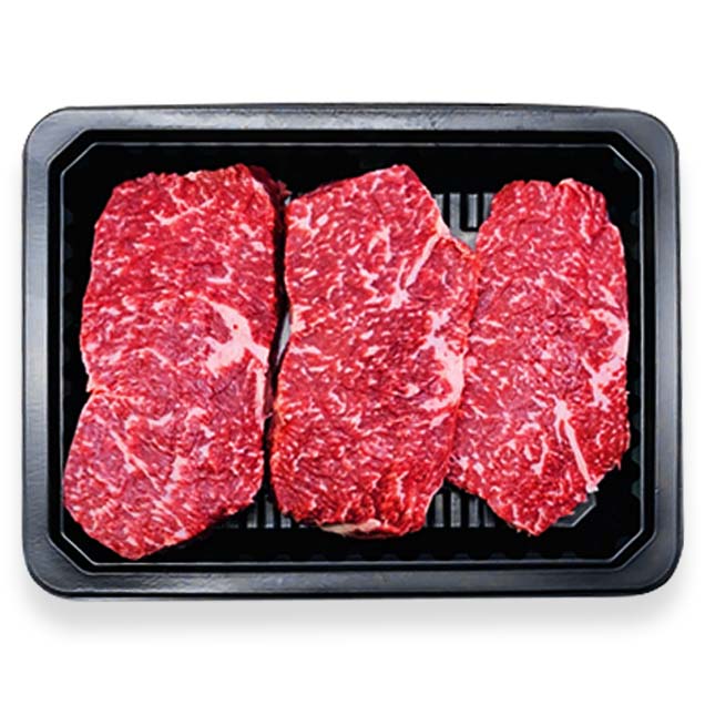 (큰손종합유통) 국내산 한우 암소 100% (1등급 이상) 알등심 500g X 2팩(총1kg)14563