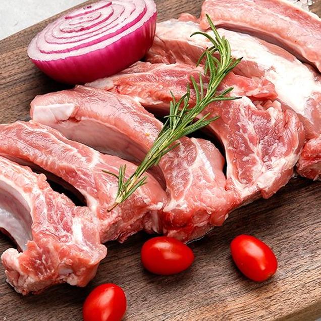 [연말기획전] (왕곡푸드)한돈 냉장100% 왕등갈비 800g*2 총 1.6kg15182