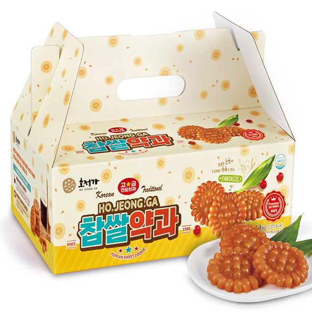 (호정식품) 호정가 찹쌀약과세트 1.4KG / 대용량 전통과자세트1911