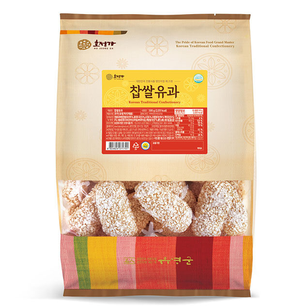 (호정식품) 호정가 찹쌀유과 500g / 전통한과 대용량과자1916