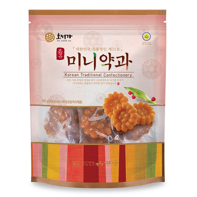 (호정식품) 호정가 미니약과 180g / 전통한과 과자1929
