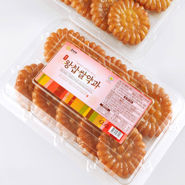 (호정식품) 호정가 왕찹쌀약과 (10개입) 540g / 전통한과 과자1930