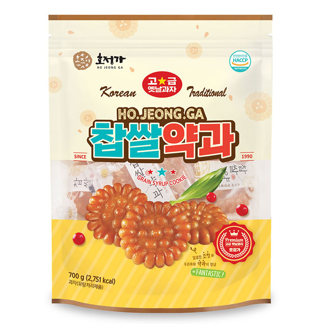 (호정식품) 호정가 찹쌀약과 (봉지) 700g / 명인이 만든 달콤한 전통과자1942