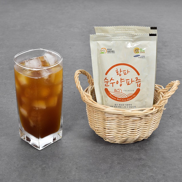 (신믿음건강농원)황파순수양파즙 100ml 60팩2186