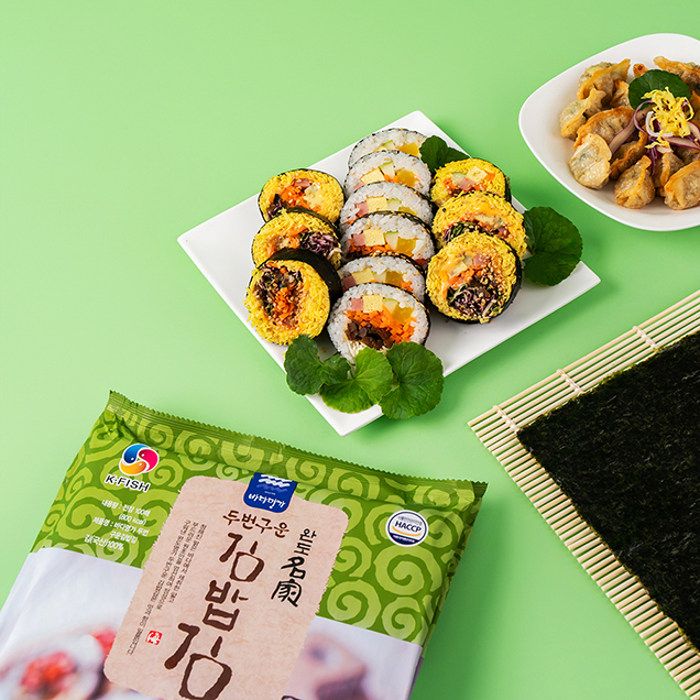 (바다명가) B40 두번구운김밥김 100장2324