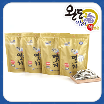 (완도바다해맑은) 완도바다 대멸치 500g*4봉 총2kg(국물용)(편리한지퍼포장)420