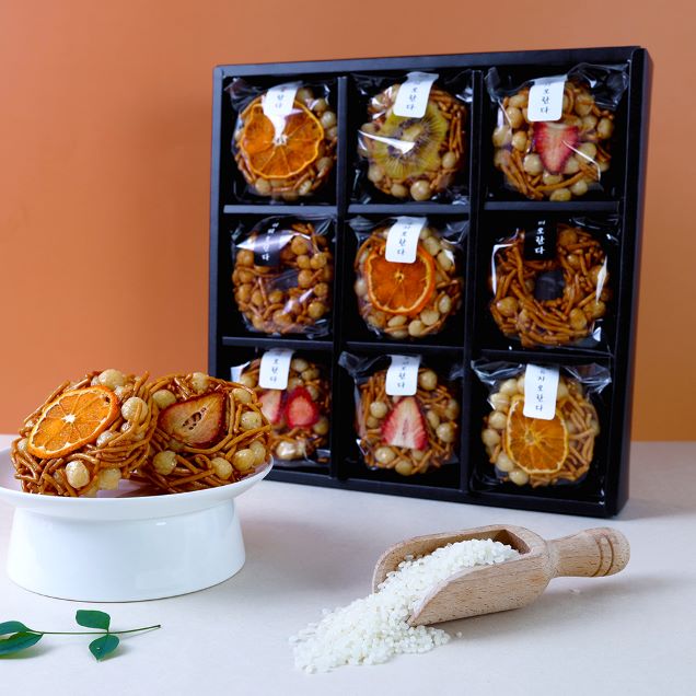 (다고)수제 과일 오란다 세트 선물용 18구5671