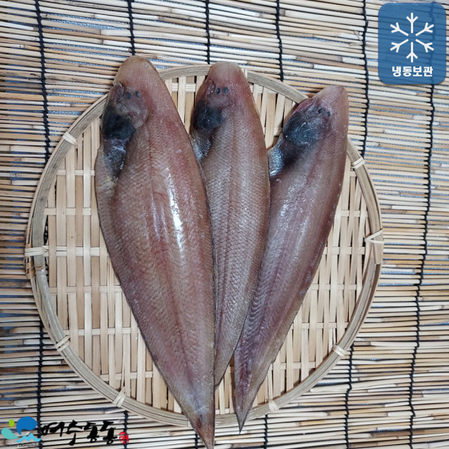 (여수동동식품)반건조 서대 28cm 3마리(1미당 90g내외)5712