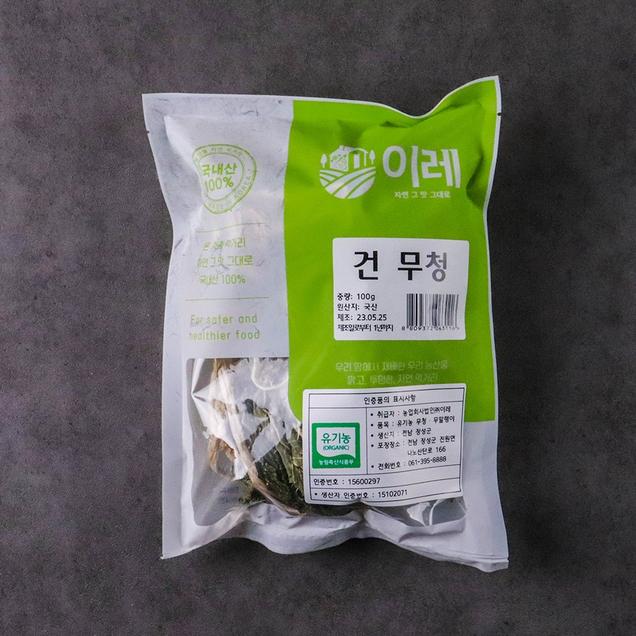 (자연과농부들)친환경 건무청시래기100g7320