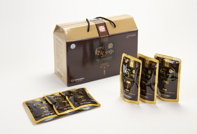 (정병석명인황칠) 유기농인증 황칠 숙련기술전수자 명인황칠진액골드 90ml 30포8667