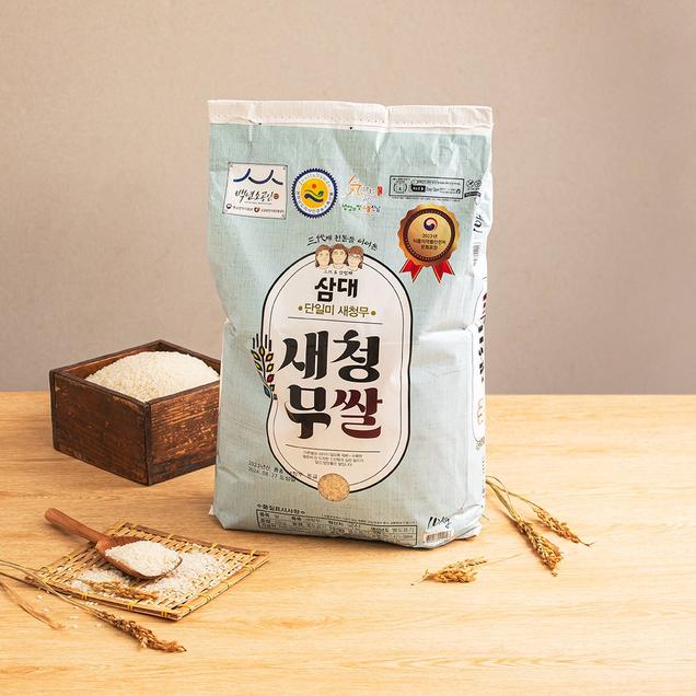 [동행축제] (대우미곡)삼대쌀 새청무쌀 10kg(2024년 햅쌀)9277
