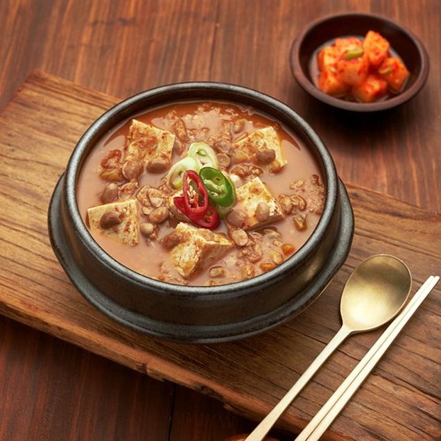 [동행축제] (지리산피아골)프리미엄 청국장찌개 450gx5팩9290